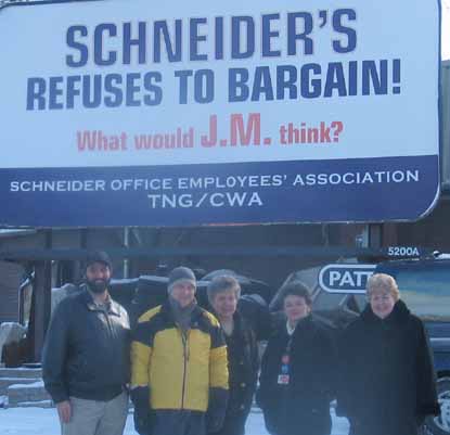 Local executive and billboard