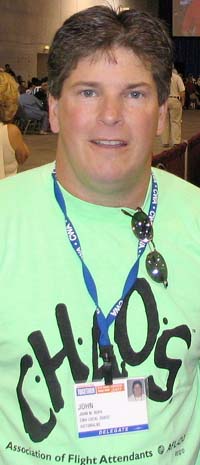 Photo: John Rufh and his offending t-shirt