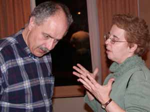 Photo: Nelson Roland and delegate