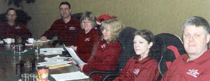 Photo: North Bay bargaining team