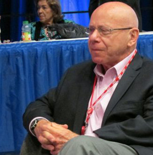 Photo: Arnold Amber at CWA convention