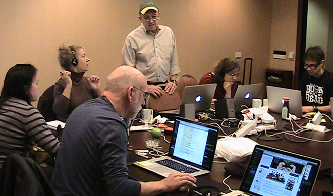 Photo: Video editing course