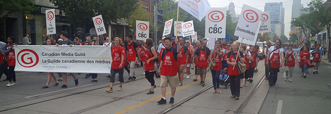 Photo: Labour Day parade in Toronto
